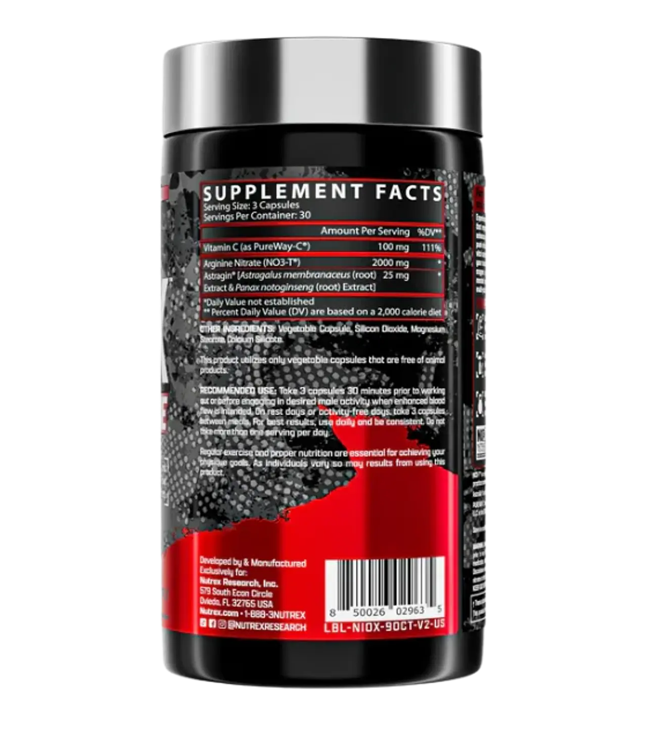 Niox Oxido Nitrico Nutrex