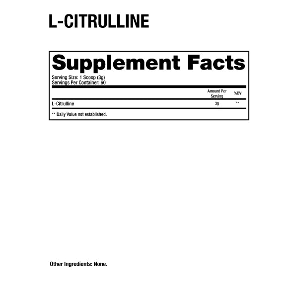 L-citrullina Dragon Pharma 60 servicios