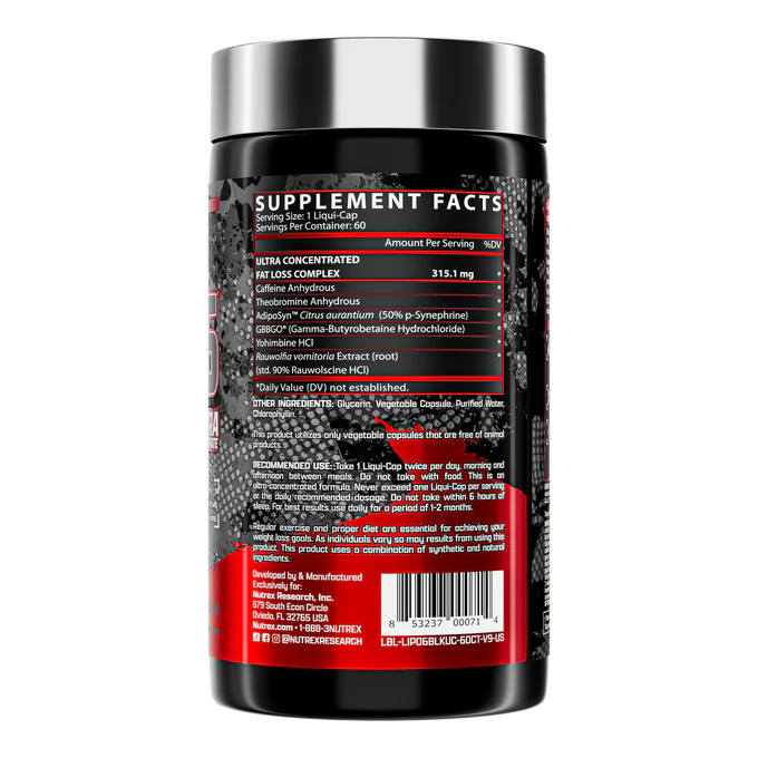 Lipo 6 Black Ultra Concentrado Nutrex