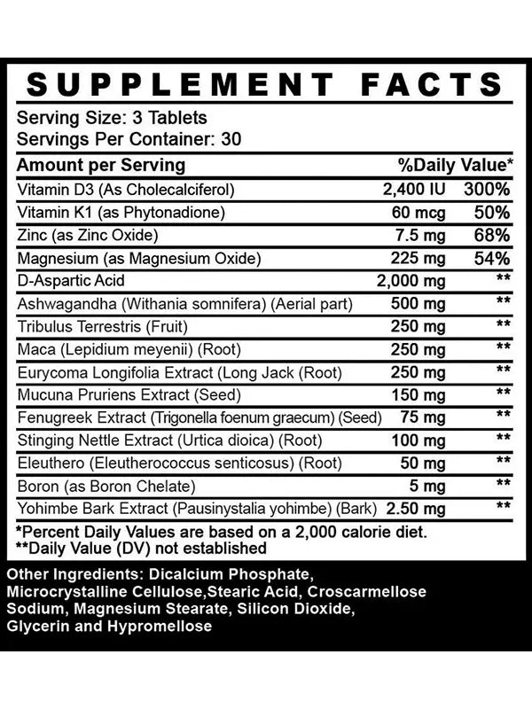 Monster Test Maxx 90 Tabletas