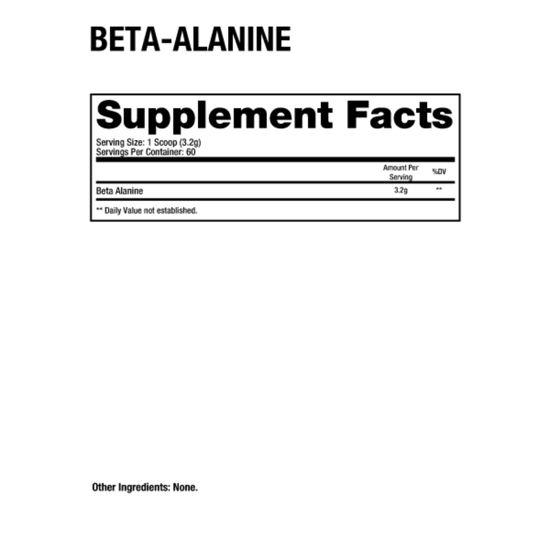 Beta Alanina Dragon Pharma 60 Servicios
