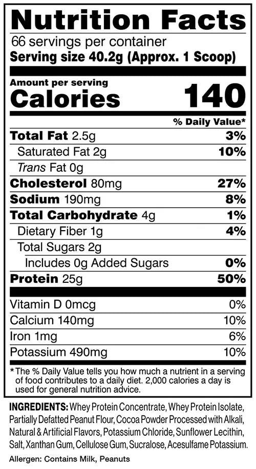 C4 WHEY PROTEIN REESE'S 5 LIBRAS