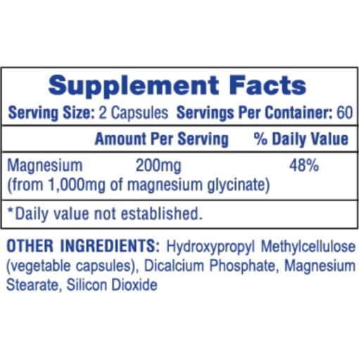 Magnesio Glycinate Hi-Tech