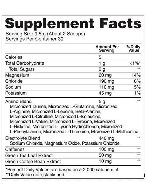 AMINO ENERGY + HYDRATION 30 SERVICIOS OPTIMUN NUTRITION