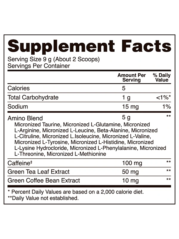 AMINO ENERGY 65 SERVICIOS OPTIMUN NUTRITION