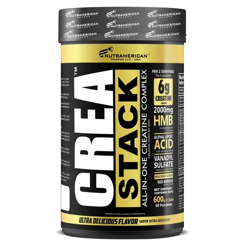 Crea Stack Creatina Monohidratada con Hmb