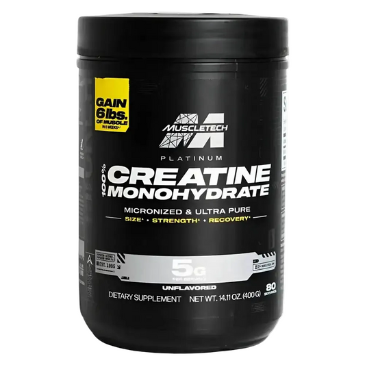 Creatina Platinum 80 Servicios Muscletech