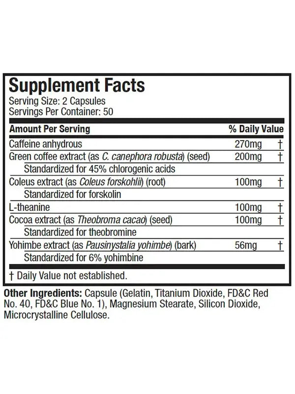 HYDROXYCUT HARDCORE ELITE MUSCLETECH