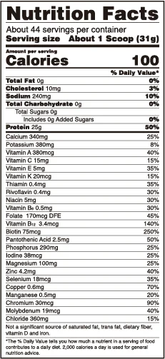 Isopure Zero/Low Carbs 3 Libras Nature's Best