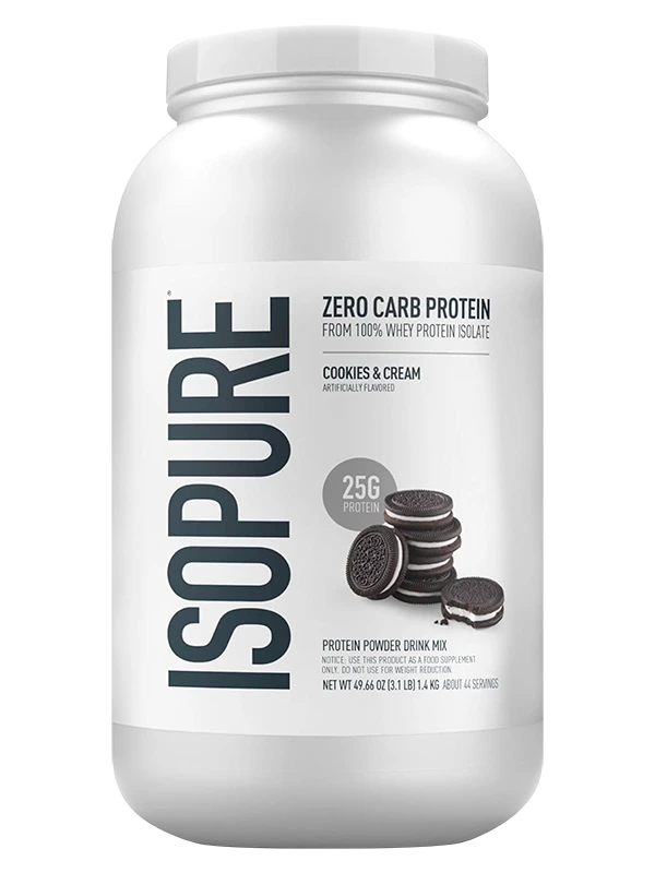 Isopure Zero/Low Carbs 3 Libras Nature's Best