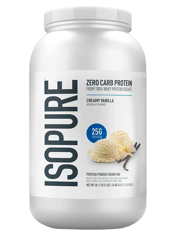 Isopure Zero/Low Carbs 3 Libras Nature's Best