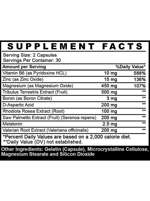 Monster Test PM 60 Cápsulas