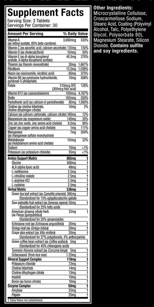 PLATINUM MULTIVITAMINICO