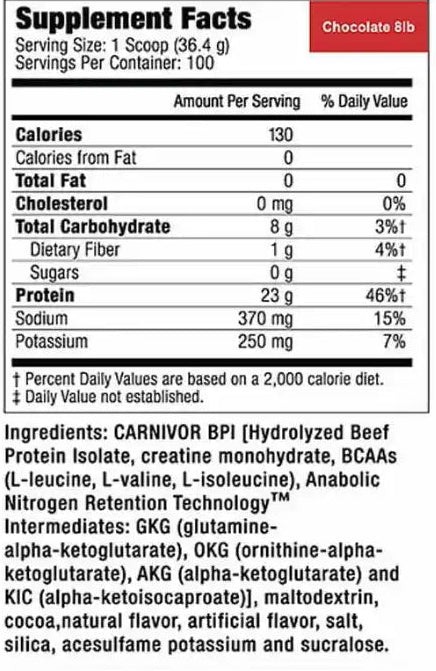 Carnivor 8 Libras Musclemeds